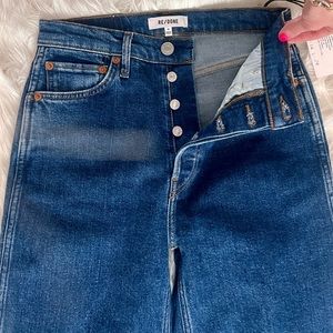 Re/Done 90s High Rise Loose Western Rinse size 26